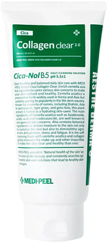 Пенка для умывания с коллагеном и центеллой для проблемной кожи - Medi Peel GREEN CICA COLLAGEN CLEAR 2.0, 300
