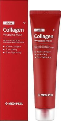 Маска-плівка з ліфтинг-ефектом з колагеном та лактобактеріями - Medi Peel Red Lacto Collagen Wrapping Mask, 70 мл