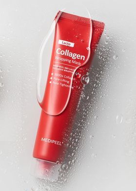 Маска-плівка з ліфтинг-ефектом з колагеном та лактобактеріями - Medi Peel Red Lacto Collagen Wrapping Mask, 70 мл