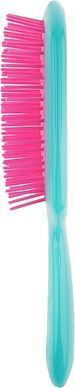 Гребінець бірюзовий з рожевим - Janeke SUPER BRUSH