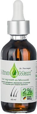Лосьон для стимуляции роста и против выпадения волос для женщин MinoMax 2% Hair Regrowth Lotion, 60 мл