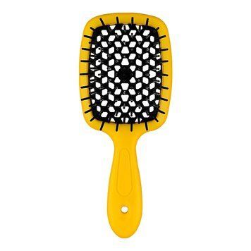 Гребінець жовтий з чорним - Janeke SUPER BRUSH