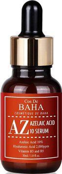 Сыворотка против акне и розацеа с азелаиновой кислотой 10% - Cos De Baha AZ Azelaic Acid 10 Serum, 30 мл