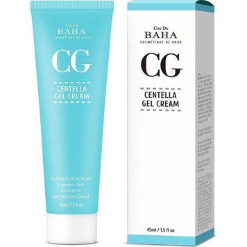 Відновлюючий заспокійливий крем з центеллою - Cos De Baha CG Centella Gel Cream, 45 мл