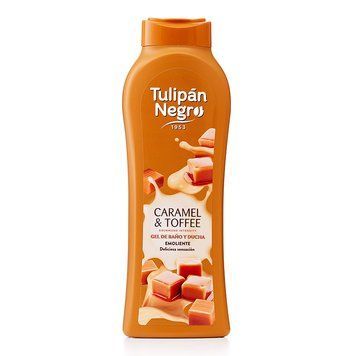 Гель для ванны и душа КАРАМЕЛЬНЫЙ КРЕМ ИРИС - TULIPAN NEGRO Caramel & Toffee Bath & Shower Gel, 650 мл