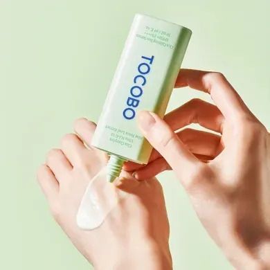Заспокійлива сонцезахисна сироватка для чутливої ​​шкіри - TOCOBO Cica Calming Sun Serum SPF50+ PA++++, 10 мл