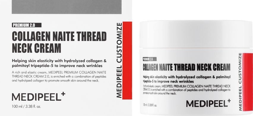 [MEDI-PEEL] Крем для шиї та декольте Premium Collagen Naite Thread Neck Cream 2.0, 100 мл