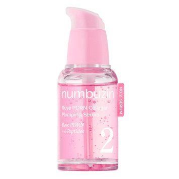 Зволожуюча сироватка для пружності шкіри - NUMBUZIN No.2 Rose PDRN Collagen Plumping Serum, 30 мл