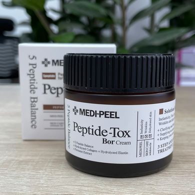 Лифтинг-крем с пептидным комплексом - Medi Peel Peptide-Tox Bor-Cream (Bor-Tox Cream), 50 мл