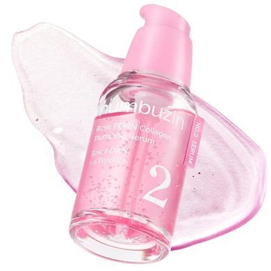 Увлажняющая сыворотка для упругости кожи - NUMBUZIN No.2 Rose PDRN Collagen Plumping Serum, 30 мл