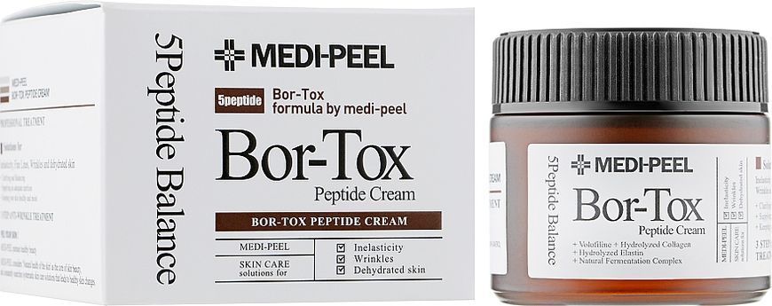 Лифтинг-крем с пептидным комплексом - Medi Peel Peptide-Tox Bor-Cream (Bor-Tox Cream), 50 мл