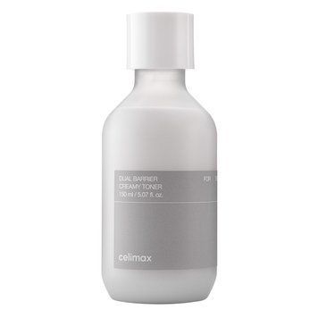 Бар'єрний тонер для обличчя з церамідами - Celimax Dual Barrier Creamy Toner, 150 мл