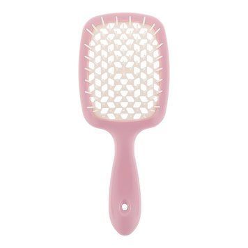 Расческа розовая с белым - Janeke SUPER BRUSH
