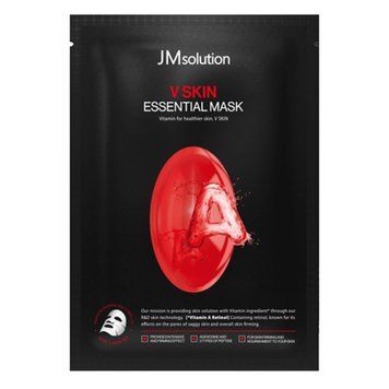 Тканевая маска с витамином А - JMSOLUTION  V Skin Essential Mask Vitamin A, 1 шт