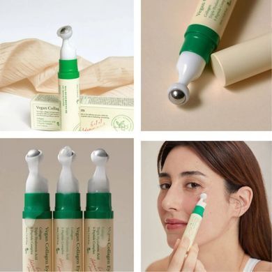 Коллагеновая сыворотка под глаза от морщин и темных кругов - AXIS-Y Vegan Collagen Eye Serum, 10 мл