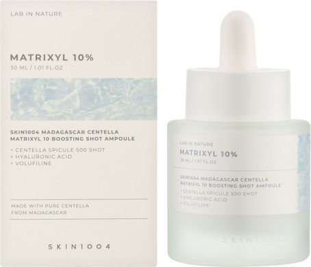Омолаживающая сыворотка с пептидами и спикулами - SKIN1004 Madagascar Centella Matrixyl 10 Boosting Shot Ampoule, 30 мл