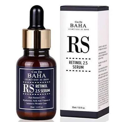 Омолоджуюча сироватка з ретинолом 2.5% - Cos De Baha RS Retinol 2.5 Serum, 30 мл