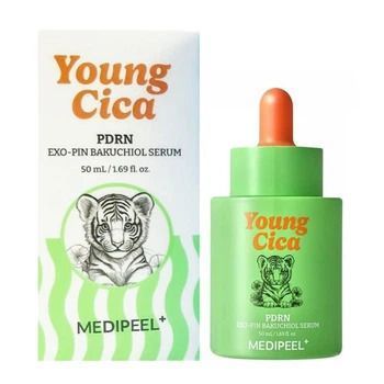 Сироватка зміцнююча з бакучіолом та PDRN - Medi Peel Young Cica PDRN Exo-Pin Bakuchiol Serum, 50 мл