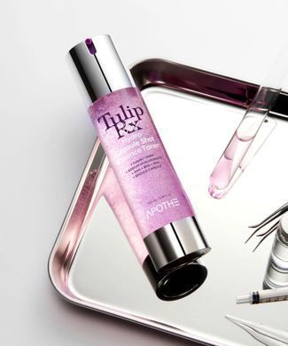 Тонер для упругости и сияния кожи с PDRN черного тюльпана - APOTHE TulipRx PDRN Hydro Capsule Shot Essence Toner, 100 мл