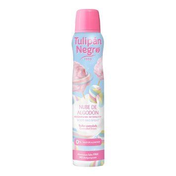 Дезодорант спрей БАВОВНЯНА ХМАРА - TULIPAN NEGRO Cotton Cloud Body Deo Spray, 200 мл