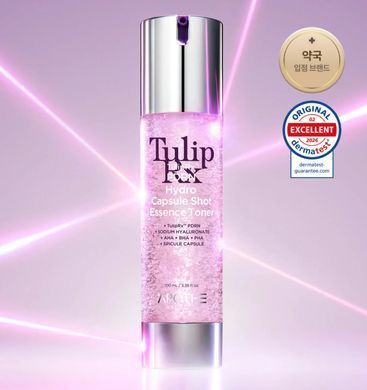 Тонер для упругости и сияния кожи с PDRN черного тюльпана - APOTHE TulipRx PDRN Hydro Capsule Shot Essence Toner, 100 мл