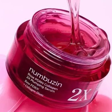 Концентрированная сыворотка для упругости кожи - NUMBUZIN No.2 Rose PDRN Collagen 2X Plumping Serum, 30 мл