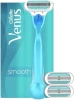 Набір для гоління жіночий - Gillette Venus, бритвена ручка 1 шт + змінні картриджі 3 шт