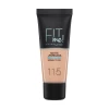 Maybelline New York Матувальний тональний крем Fit Me! Matte + Poreless Foundation 115 Ivory, 30 мл