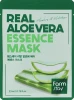 Зволожувальна тканинна маска для обличчя з алое - FarmStay Real Aloe Vera Essence Mask, 23 г, 1 шт
