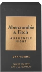 Abercrombie & Fitch Authentic Night Man Туалетна вода - фото N3