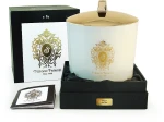 Tiziana Terenzi Lillipur Scented Candle White Glass Парфюмированная свеча с крышкой