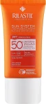 Rilastil Антивіковий сонцезахисний крем для обличчя з SPF 50 Sun System Age Repair SPF50+ Crema Solare Viso - фото N2