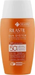 Rilastil Увлажняющий солнцезащитный флюид для лица на водной основе с SPF 50 Sun System Fluide Water Touch SPF 50+ - фото N2