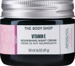 The Body Shop Живильний нічний крем для обличчя "Вітамін Е" Vitamin E Nourishing Night Cream