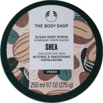 The Body Shop Отшелушивающий сахарный скраб для тела с маслом ши Shea Exfoliating Sugar Body Scrub - фото N2