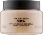 The Body Shop Отшелушивающий сахарный скраб для тела с маслом ши Shea Exfoliating Sugar Body Scrub - фото N3