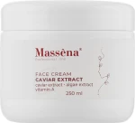 Massena Крем для лица с экстрактом черной икры Face Cream Caviar Extract Vitamin A-Caviar Extract-Algae Extract - фото N3