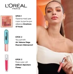 L’Oreal Paris Brilliant Signature Plump Блеск для губ с эффектом объёма - фото N4