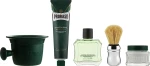 Proraso Набір Classic Full Shaving Metal Box (cr/100ml + sh/cr/150ml + ash/cr/100ml + brush + glass) - фото N2