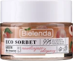 Зволожуючий та живильний крем для обличчя - Bielenda Eco Sorbet Moisturizing & Nourishing Face Cream, 50 мл