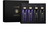 T-LAB Professional Подарочный набор Royal Detox Coco Therapy Love Set (wash/300ml + cr/300ml + shmp/300ml + mask/300ml)