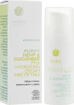 Naobay Увлажняющий и матирующий крем для лица Purify Hemp & Cucumber PHA Hydrating Cream Mattifying - фото N2