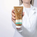 Vichy Солнцезащитное увлажняющее молочко для кожи лица и тела Capital Soleil Solar Eco-Designed Milk SPF 50+ - фото N3