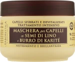 Athena's Маска для волосся з насінням льону і маслом Ши Erboristica Hair Mask Linseed & Shea Butter