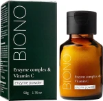Biono Ензимна пудра для вмивання обличчя з вітаміном С Enzym Complex & Vitamin C Enzyme Powder - фото N2