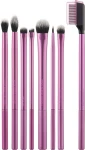 Real Techniques Набір пензлів для макіяжу Everyday Eye Essentials 8-Piece Eyeshadow Brush Set - фото N2