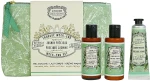 Panier des Sens Набор для путешествий "Жасмин" Presious Jasmine Week-End Set (sh/gel/70ml + b/lot/70ml + h/cr/30ml + bag)