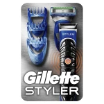 Gillette Набор Fusion ProGlide Styler (стайлер/1шт + сменная кассета/1шт + насадки/3шт) - фото N3