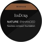 IsaDora Nature Enhanced Flawless Compact Foundation Кремовая тональная основа для лица - фото N2