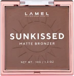 LAMEL Make Up Sunkissed Matte Bronzer Пудра-бронзер для лица